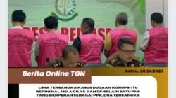 Salah Satu Dari Lima Tersangka Dugaan Kasus Korupsi Pekerjaan Pemeliharaan Berkala Jalan Sule Setianegara TA 2019 Merupakan PNS Pemkot Tasikmalaya