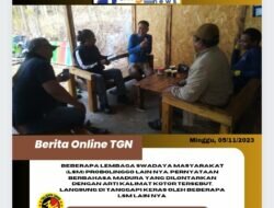 Beberapa Anggota LSM di Probolinggo Mendatangi Karyawan Java Rafting.